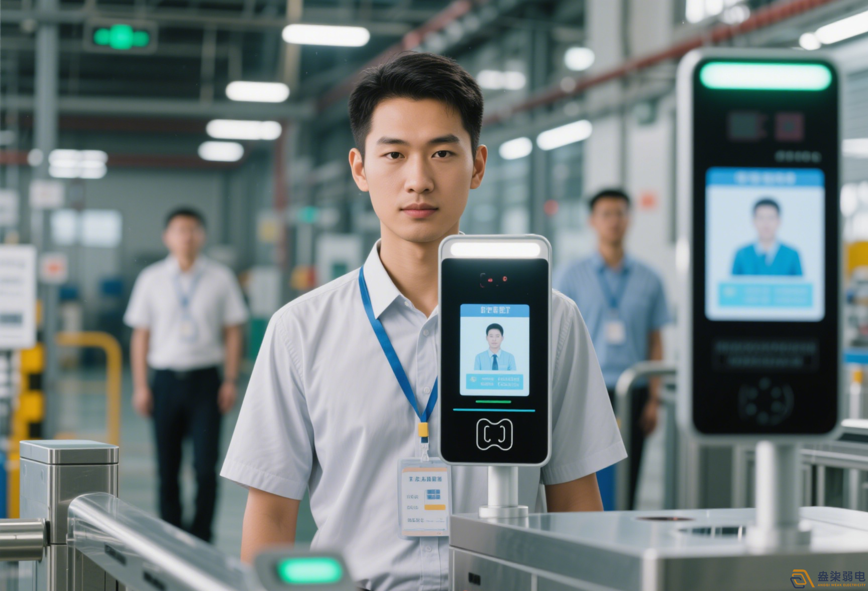 工廠實名制人員通道系統解決方案