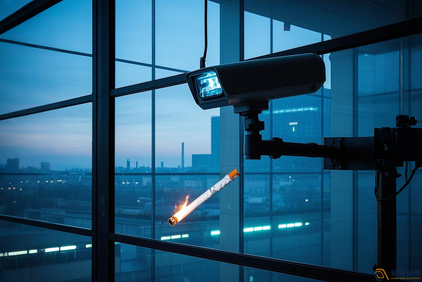 工廠智能AI監控—辦公樓窗戶亂扔煙蒂解決方案