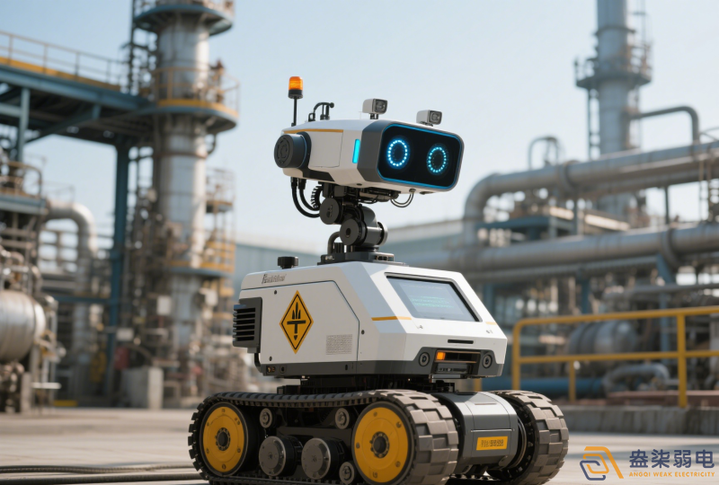 化工園區(qū)防爆智能巡檢機(jī)器人是什么樣的？