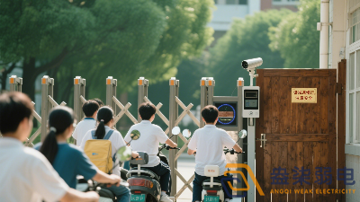 門禁擺閘如何防止電瓶車碰撞？